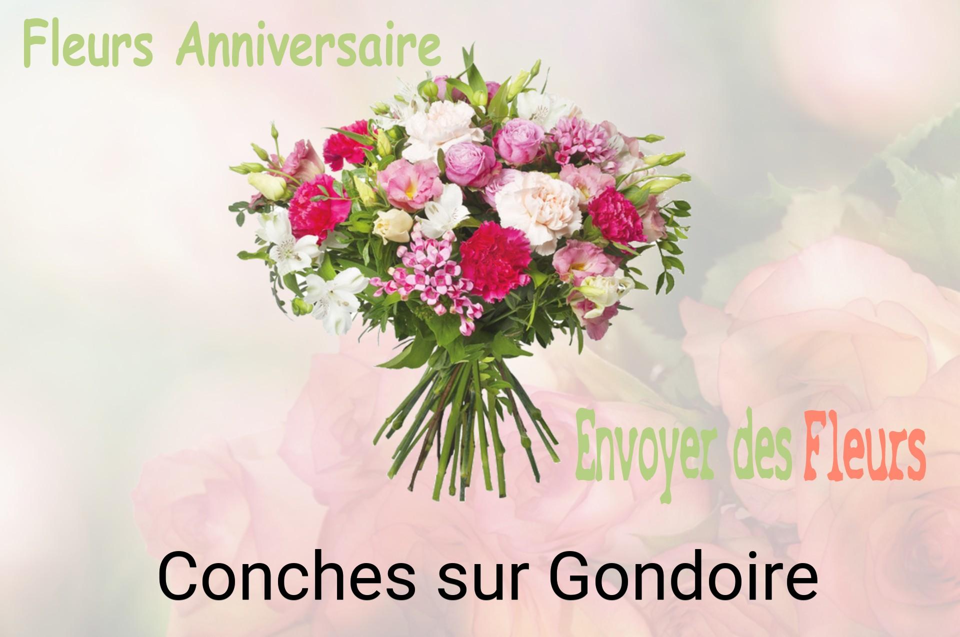 Bouquet de fleurs d’anniversaire livré à Conches-sur-Gondoire