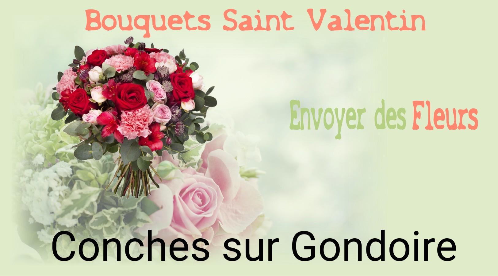 Roses de Saint-Valentin livrées à Conches-sur-Gondoire